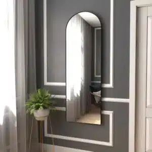 Espelho Base Reta Oval 110X50 Corpo Inteiro Grande Moderno Lançamento