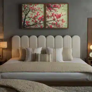 it 10 Cabeceiras de Cama Box Casal King Modulada 45cmx20cm Nuvem