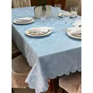 Toalha De Mesa Decoração 4 6 8 10 12 14 Lugares Bonita Estampada Jacquard