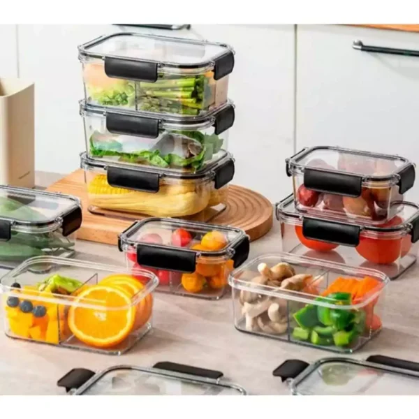 Promoção kit 6 organizador de geladeira 2,1L ou 1,2L GRANDE